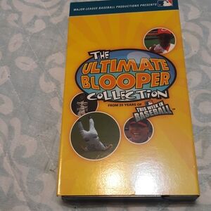 The Ultimate Blooper Collection Baseball VHS VCR  Tape